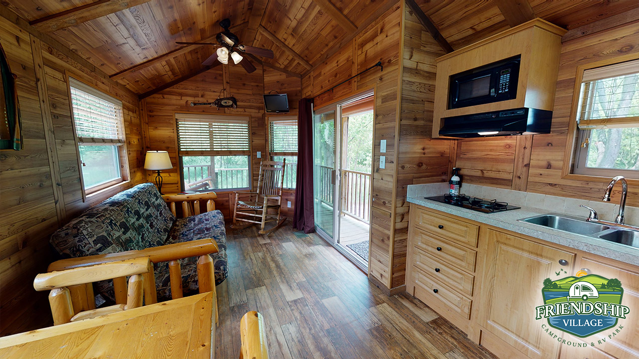 Birch & Walnut Cabins Cabin Camping in Bedford PA